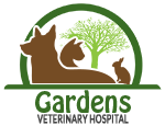 Logo of Gardens Veterinary Hospital on Marshall Road sister location to Animal General in Cranberry Township